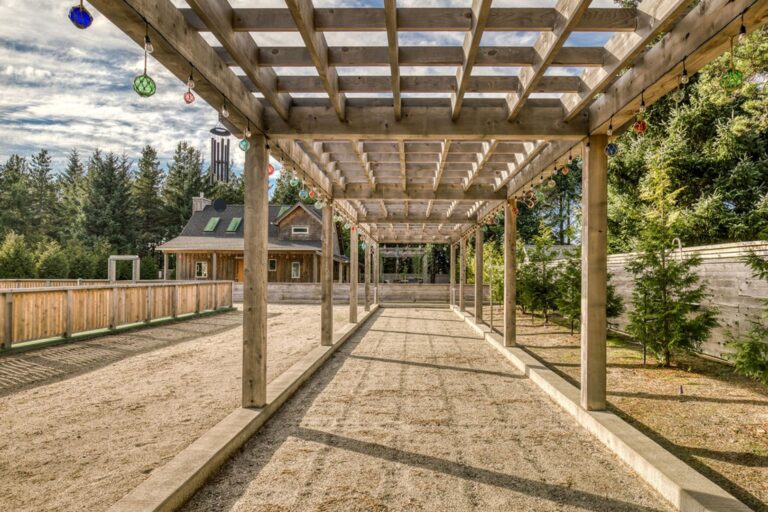 Bocce court